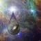 Droplet With Galaxy Inside In Deep Cosmos Poster Print By Bruce Rolff/Stocktrek Images